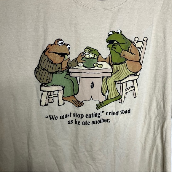 Frog and toad graphic tee size 2XL - Picture 4 of 6